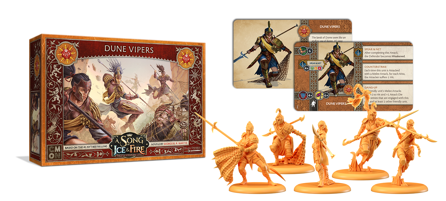A Song of Ice and Fire : Tabletop Miniatures Game - Dune Vipers
